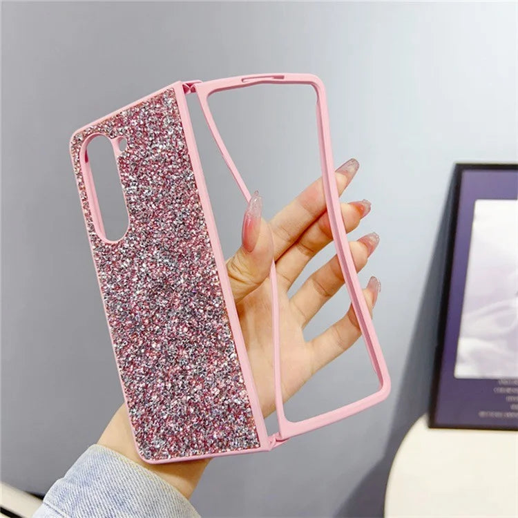 For Samsung Galaxy Z Fold5 5G Case Bling Glitter TPU Phone Cover