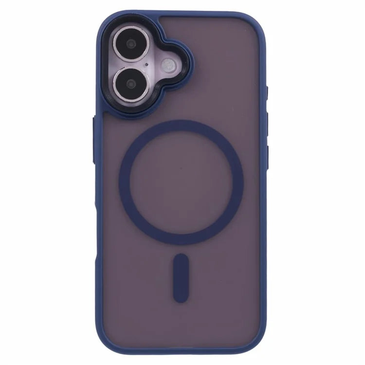 For iPhone 16 Plus Case Compatible with MagSafe TPU+PC Rubberized Finish Phone Cover