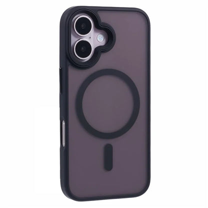 For iPhone 16 Plus Case Compatible with MagSafe TPU+PC Rubberized Finish Phone Cover