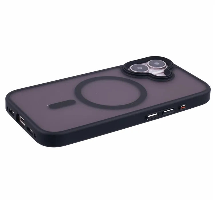 For iPhone 16 Plus Case Compatible with MagSafe TPU+PC Rubberized Finish Phone Cover