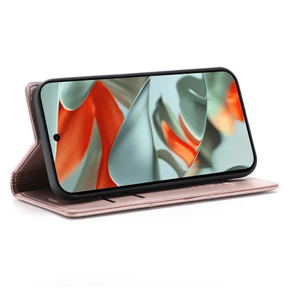 For Google Pixel 9 Pro  /  Pixel 9 Wallet Case Magnetic Closing Leather Phone Cover