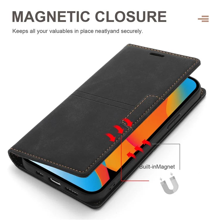 For Google Pixel 9 Pro  /  Pixel 9 Wallet Case Magnetic Closing Leather Phone Cover