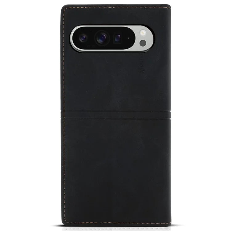 For Google Pixel 9 Pro  /  Pixel 9 Wallet Case Magnetic Closing Leather Phone Cover