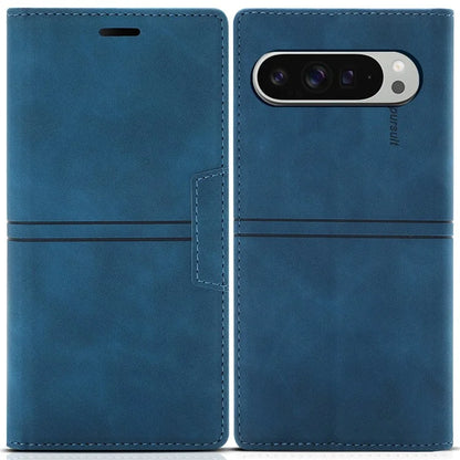 For Google Pixel 9 Pro  /  Pixel 9 Wallet Case Magnetic Closing Leather Phone Cover