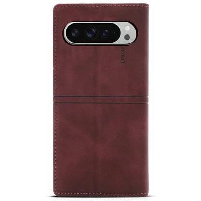 For Google Pixel 9 Pro  /  Pixel 9 Wallet Case Magnetic Closing Leather Phone Cover