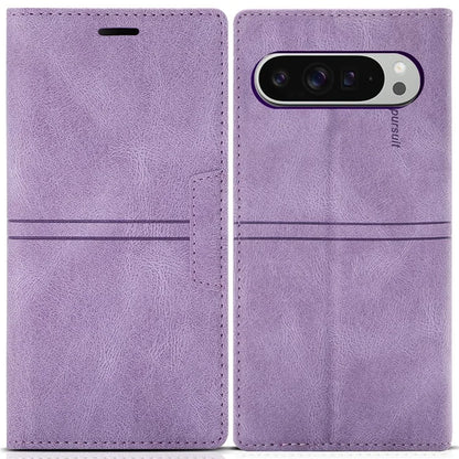 For Google Pixel 9 Pro XL Wallet Case Magnetic Closing Leather Phone Cover