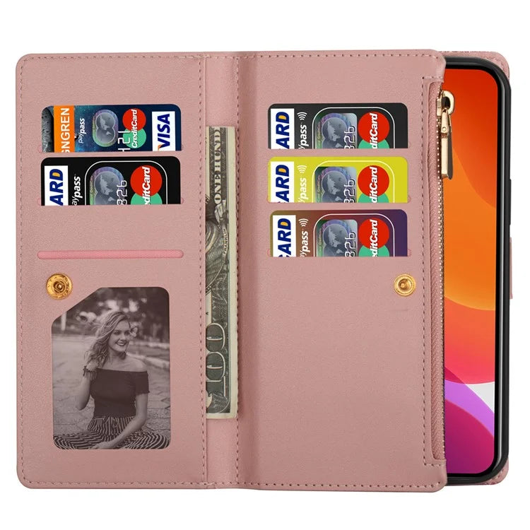 For iPhone 16 Plus Case Starry Sky Carving Leather Wallet Phone Cover