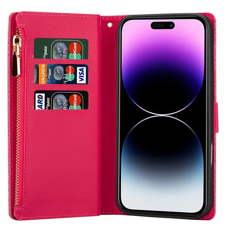 For iPhone 16 Plus Case Starry Sky Carving Leather Wallet Phone Cover