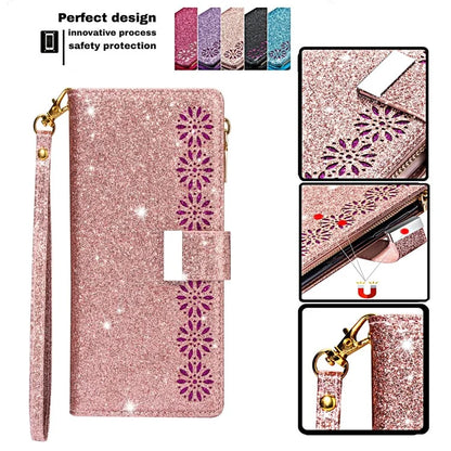 For Google Pixel 9 Pro  /  Pixel 9 Case Starry Sky Carving Leather Wallet Phone Cover