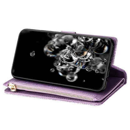 For Google Pixel 9 Pro  /  Pixel 9 Case Starry Sky Carving Leather Wallet Phone Cover
