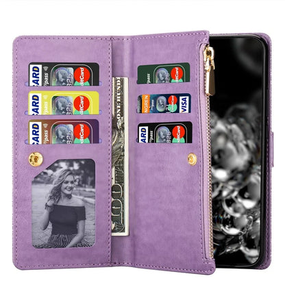 For Google Pixel 9 Pro  /  Pixel 9 Case Starry Sky Carving Leather Wallet Phone Cover