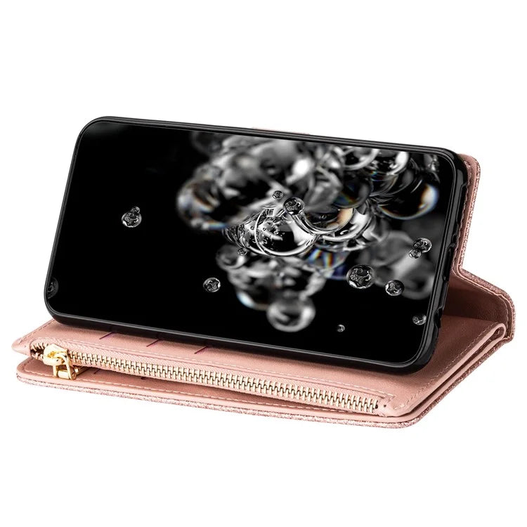 For Google Pixel 9 Pro XL Case Starry Sky Carving Leather Wallet Phone Cover