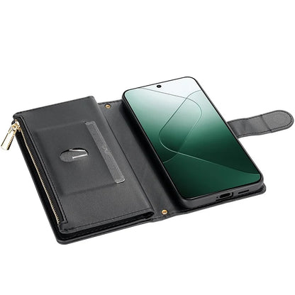 For Google Pixel 9 Pro XL Case Rhombus Stitching Leather Wallet Phone Cover with Long  /  Short Strap