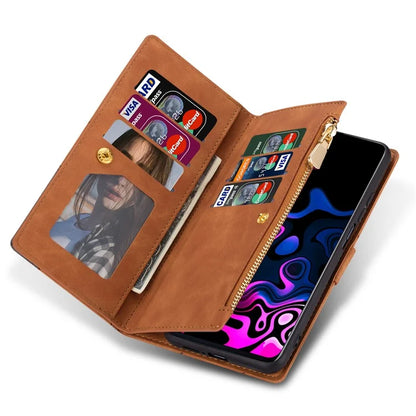 For Google Pixel 9 / 9 Pro Wallet Case Color Splicing Leather Phone Cover with Stand