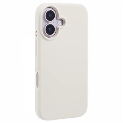 For iPhone 16 Case PC+Liquid Silicone Anti-Scratch Lining Phone Cover