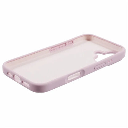 For iPhone 16 Case PC+Liquid Silicone Anti-Scratch Lining Phone Cover