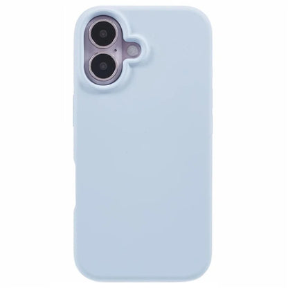 For iPhone 16 Case PC+Liquid Silicone Anti-Scratch Lining Phone Cover