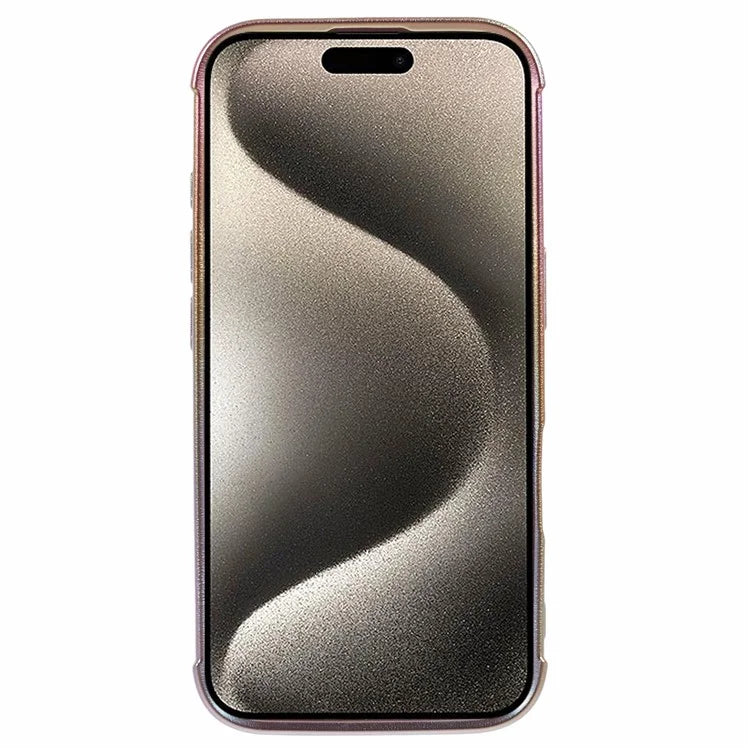 For iPhone 16 Plus Magnetic Case TPU Gradient Electroplated Phone Cover