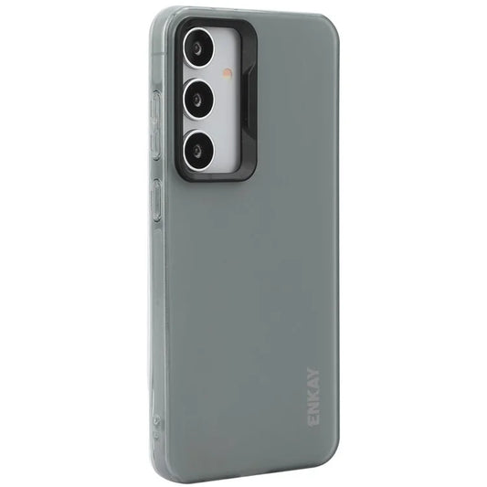 ENKAY HAT PRINCE For Samsung Galaxy S24 Case Translucent Matte TPU Shockproof Phone Case