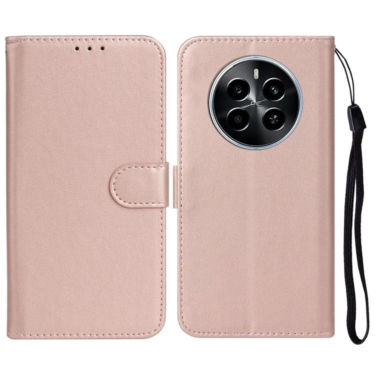 For Realme Narzo 70 5G / Narzo 70 Pro 5G / P1 5G / 12 4G / 12+ 5G Case PU Leather Flip Phone Cover Wallet Card Slot Holder
