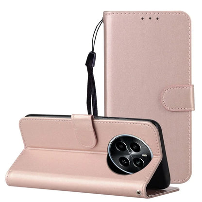 For Realme Narzo 70 5G / Narzo 70 Pro 5G / P1 5G / 12 4G / 12+ 5G Case PU Leather Flip Phone Cover Wallet Card Slot Holder