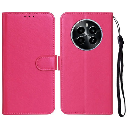 For Realme Narzo 70 5G / Narzo 70 Pro 5G / P1 5G / 12 4G / 12+ 5G Case PU Leather Flip Phone Cover Wallet Card Slot Holder