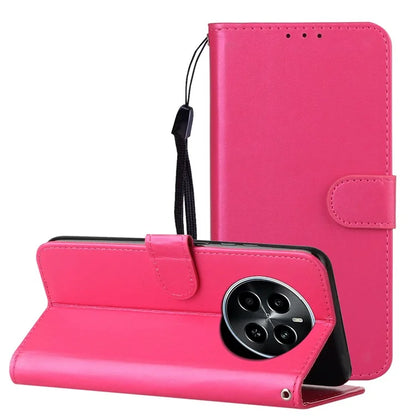 For Realme Narzo 70 5G / Narzo 70 Pro 5G / P1 5G / 12 4G / 12+ 5G Case PU Leather Flip Phone Cover Wallet Card Slot Holder