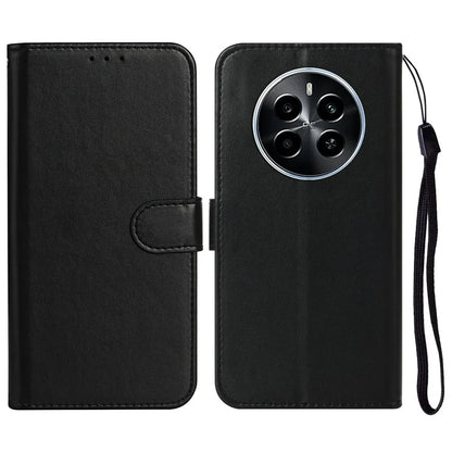 For Realme Narzo 70 5G / Narzo 70 Pro 5G / P1 5G / 12 4G / 12+ 5G Case PU Leather Flip Phone Cover Wallet Card Slot Holder