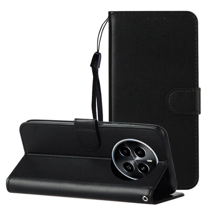 For Realme Narzo 70 5G / Narzo 70 Pro 5G / P1 5G / 12 4G / 12+ 5G Case PU Leather Flip Phone Cover Wallet Card Slot Holder