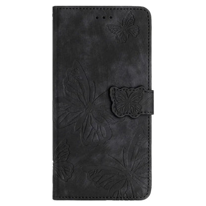 For Realme Narzo 70 5G / Narzo 70 Pro 5G / P1 5G / 12 4G / 12+ 5G Case Butterfly Design Flip Wallet Leather Phone Cover Skin-Touch