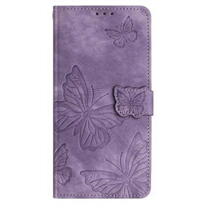 For Realme Narzo 70 5G / Narzo 70 Pro 5G / P1 5G / 12 4G / 12+ 5G Case Butterfly Design Flip Wallet Leather Phone Cover Skin-Touch