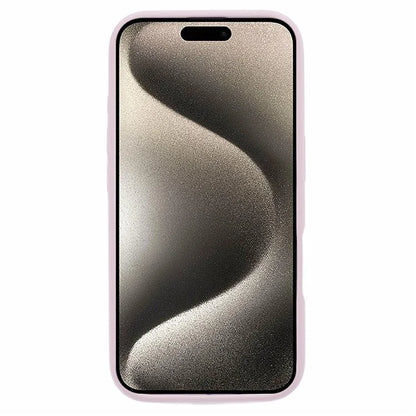 For iPhone 16 Plus Case PC+Liquid Silicone Anti-Scratch Lining Phone Cover