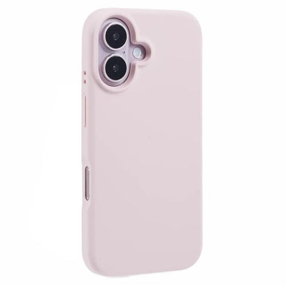 For iPhone 16 Plus Case PC+Liquid Silicone Anti-Scratch Lining Phone Cover