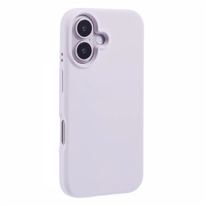 For iPhone 16 Plus Case PC+Liquid Silicone Anti-Scratch Lining Phone Cover