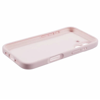 For iPhone 16 Case PC+Liquid Silicone Protective Phone Cover with Microfiber Lining