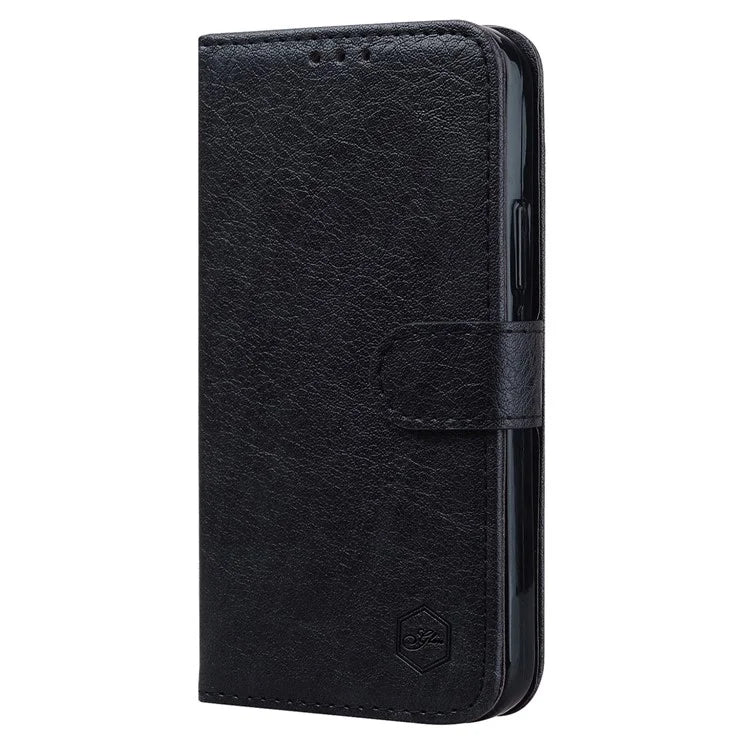 For Samsung Galaxy A16 5G Case Solid Color Leather Folding Stand Wallet Leather Phone Cover
