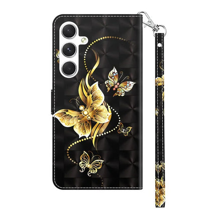 For Samsung Galaxy A16 5G Case Stand Pattern Printing Leather Phone Cover