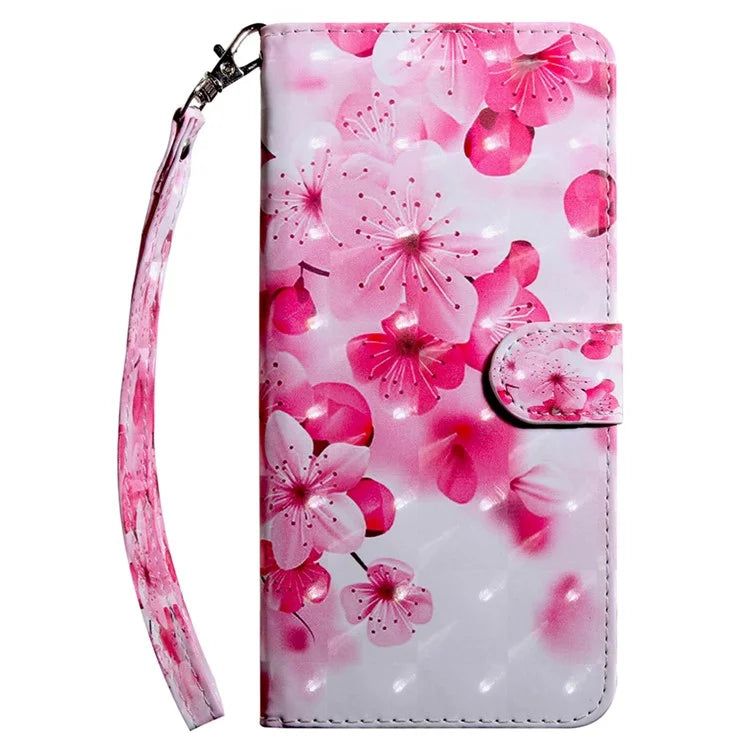 For Samsung Galaxy S24 FE Case Stand Pattern Printing Leather Phone Cover