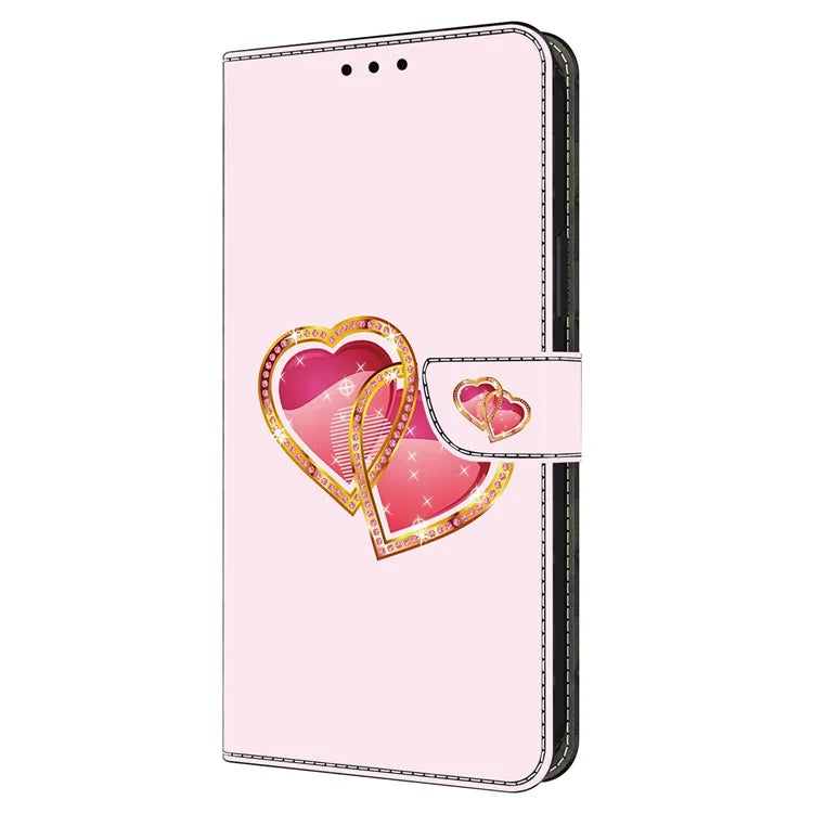 For Samsung Galaxy S24 FE Case Pattern Printed Protective Leather Flip Phone Case