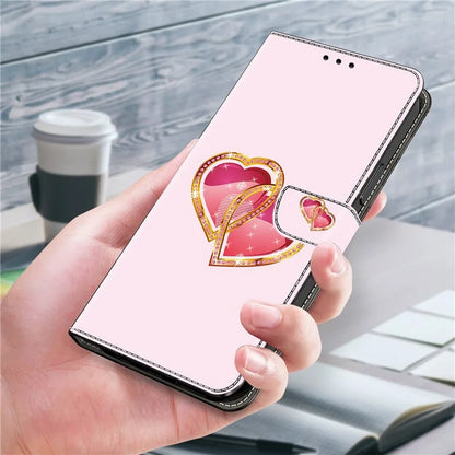 For iPhone 16 Pro Case Pattern Printed Protective Leather Flip Phone Case