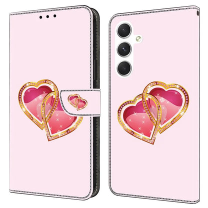 For Samsung Galaxy A16 5G Case Pattern Printed Protective Leather Flip Phone Case