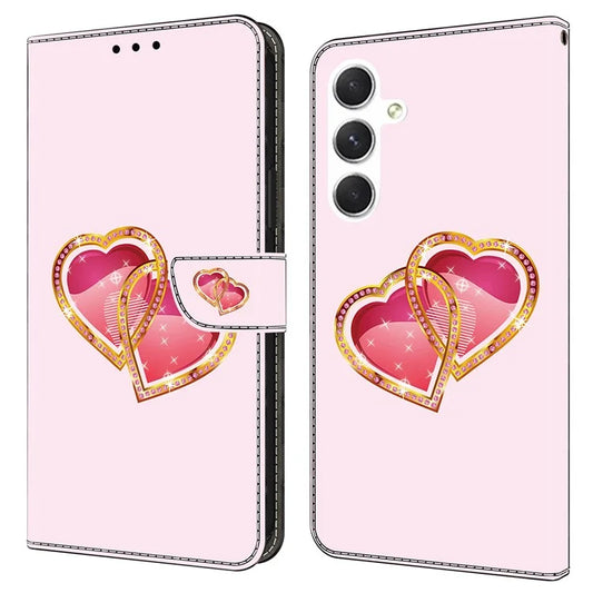 For Samsung Galaxy A16 5G Case Pattern Printed Protective Leather Flip Phone Case