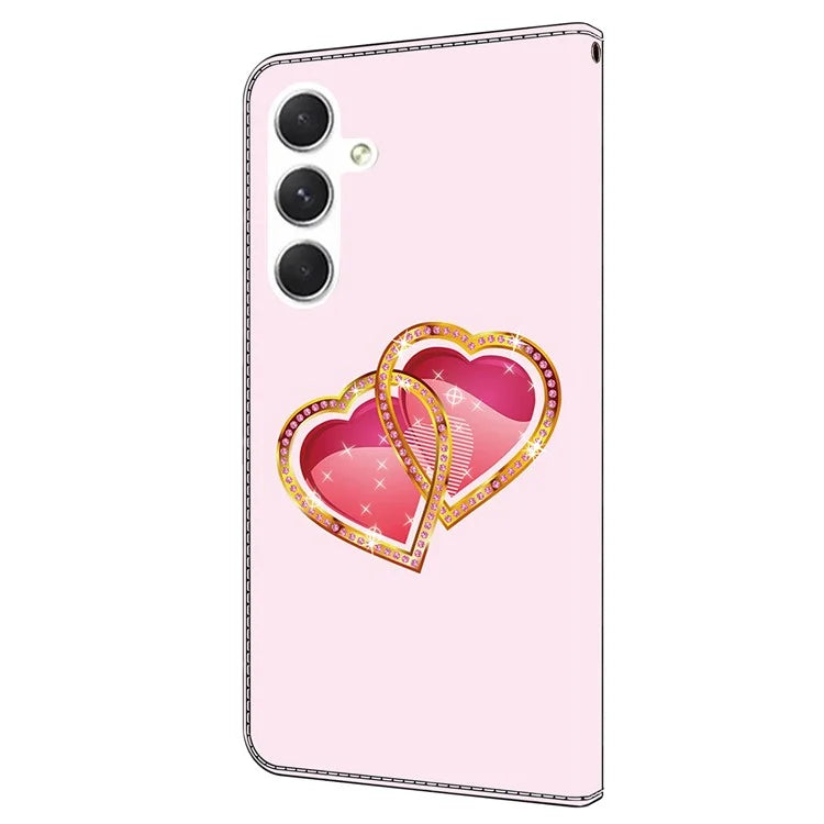 For Samsung Galaxy A16 5G Case Pattern Printed Protective Leather Flip Phone Case