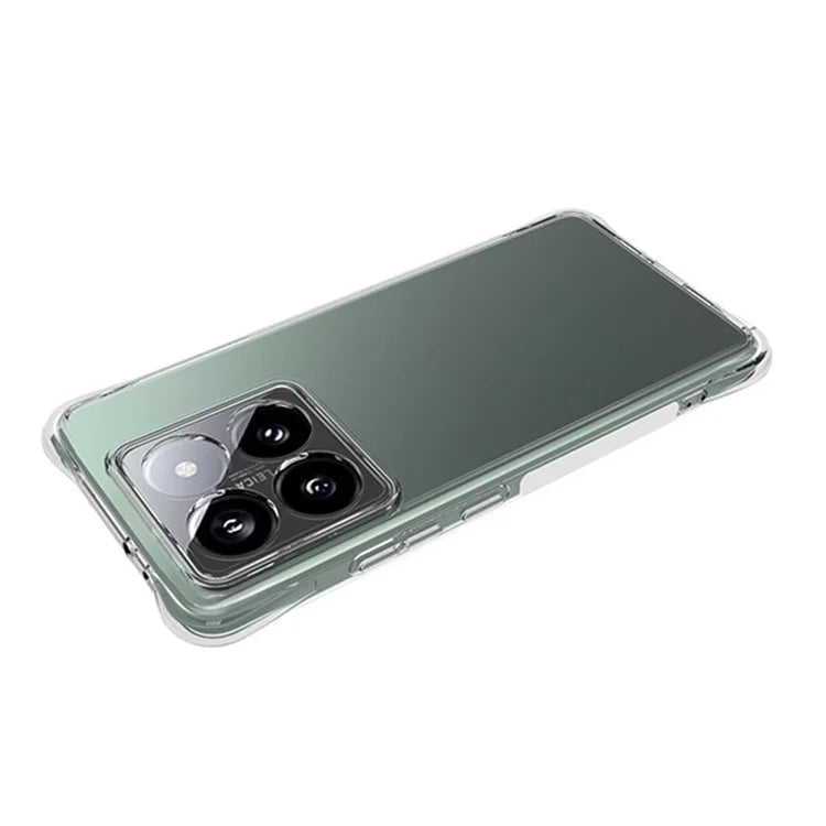 For Xiaomi 14T Pro TPU Phone Case Non-Slip Transparent Mobile Phone Cover