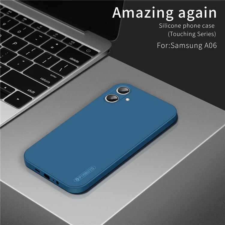PINWUYO JK Touching Series For Samsung Galaxy A06 Case Silky Touch Soft TPU Phone Back Cover