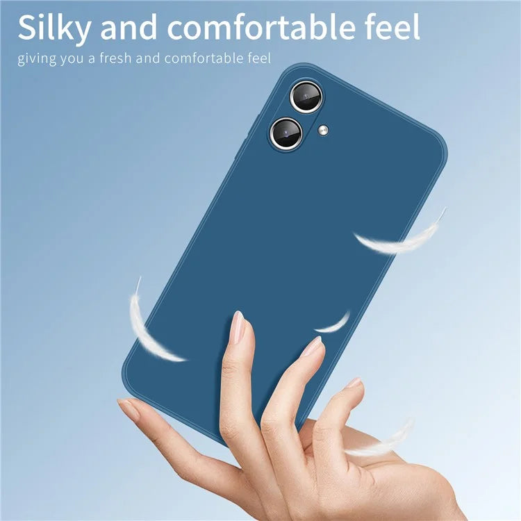 PINWUYO JK Touching Series For Samsung Galaxy A06 Case Silky Touch Soft TPU Phone Back Cover