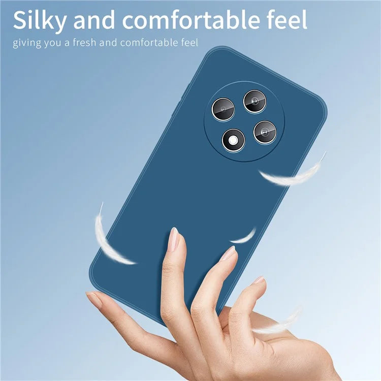 PINWUYO JK Touching Series For Oppo Reno12 F 5G / 4G Case Silky Touch Soft TPU Phone Back Cover