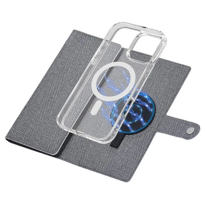 VILI GBS-C Series for iPhone 16 Pro Max Case Detachable PU Leather Magnetic Phone Cover
