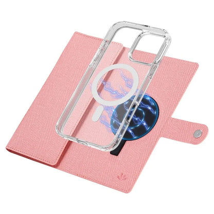 VILI GBS-C Series for iPhone 16 Pro Max Case Detachable PU Leather Magnetic Phone Cover