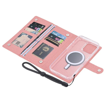 VILI GBS-C Series for iPhone 16 Pro Max Case Detachable PU Leather Magnetic Phone Cover